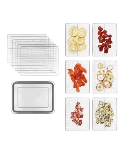 Купить Сушилка для овощей и фруктов Kitfort КТ-1951 серая  в E-mobi