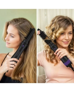 Купить Фен-щетка Kitfort КТ-3236-1 1000 Вт фиолетовый  в E-mobi
