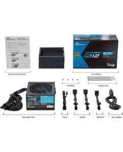 Купить Блок питания Seasonic G12 GM-750 750W (G12 GM-750 SSR-750FM)  в E-mobi