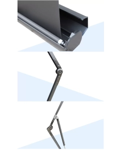 Купить Экран Cinema S-OK SCPSF-203x114 92-- 16:9 напольный, переносной, ручной, черный корпус  в E-mobi