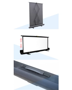 Купить Экран Cinema S-OK SCPSF-203x114 92-- 16:9 напольный, переносной, ручной, черный корпус  в E-mobi