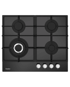 Купить Встраиваемая варочная панель газовая Evelux HEG 655 BG черный в E-mobi