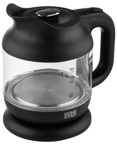 Купить Чайник электрический HomeStar HS-1056 1,2 л черный (107840)  в E-mobi