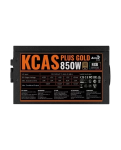 Купить Блок питания AeroCool KCAS PLUS GOLD 850W  850W  в E-mobi