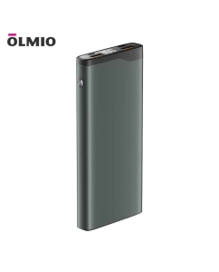 Купить Внешний аккумулятор Olmio QL-10 PD 10000 мА/ч серый (043982) в E-mobi