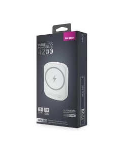 Купить Внешний аккумулятор  Olmio QM-05 4200mAh, 20W PowerDelivery, 15W белый в E-mobi