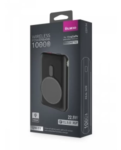 Купить Внешний аккумулятор Olmio QM-11 10000mAh 22.5W QuickCharge3.0 PowerDelivery 15W  в E-mobi