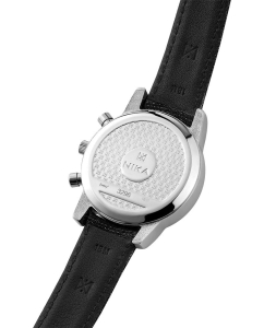 Купить Российские серебряные наручные часы NIKA 1807.2.9.54C.6 с хронографом  в E-mobi