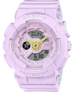 Купить Японские наручные часы Casio Baby-G BA-110AH-6A с хронографом в E-mobi
