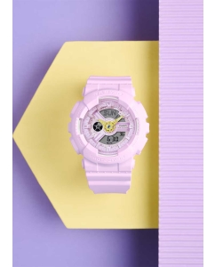 Купить Японские наручные часы Casio Baby-G BA-110AH-6A с хронографом  в E-mobi