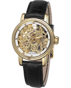 Купить Швейцарские механические наручные часы Epos 4390.156.22.20.15 в E-mobi