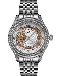 Купить Механические наручные часы Carl von Zeyten CVZ0069WHMS в E-mobi