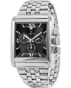 Купить Российские серебряные наручные часы NIKA 1064.0.9.53H.150 с хронографом в E-mobi