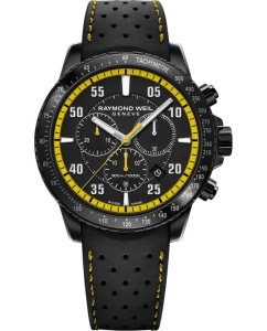 Купить Швейцарские наручные часы Raymond Weil 8570-BKR-05275 с хронографом в E-mobi