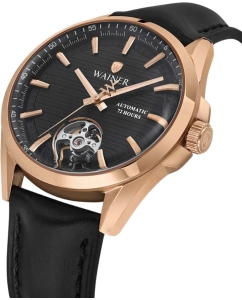 Купить Швейцарские механические наручные часы Wainer WA.25400-A  в E-mobi