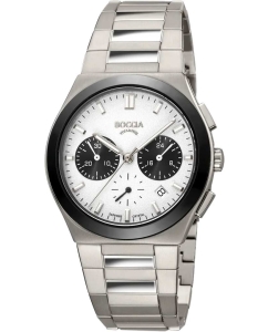 Купить Титановые наручные часы Boccia Titanium 3736-01 с хронографом в E-mobi