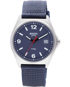 Купить Титановые наручные часы Boccia Titanium 3663-03 в E-mobi