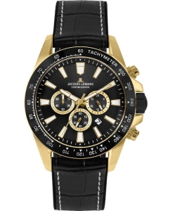 Купить Наручные часы Jacques Lemans 1-2140D с хронографом в E-mobi