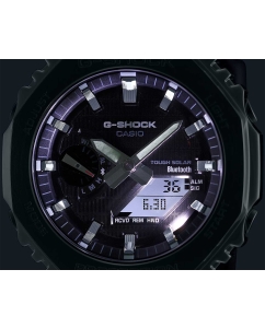 Купить Японские наручные часы Casio G-SHOCK GBM-2100A-2B с хронографом  в E-mobi