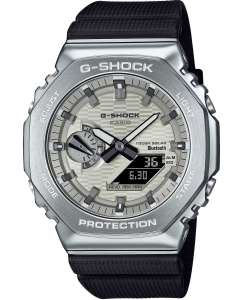 Купить Японские наручные часы Casio G-SHOCK GBM-2100A-8B с хронографом в E-mobi