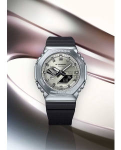 Купить Японские наручные часы Casio G-SHOCK GBM-2100A-8B с хронографом  в E-mobi