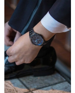 Купить Японские титановые наручные часы Casio Oceanus OCW-S5000B-1A с хронографом  в E-mobi