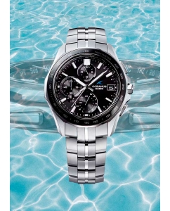 Купить Японские титановые наручные часы Casio Oceanus OCW-S7000-1A2 с хронографом  в E-mobi
