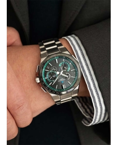 Купить Японские титановые наручные часы Casio Oceanus OCW-T6000A-1A с хронографом  в E-mobi