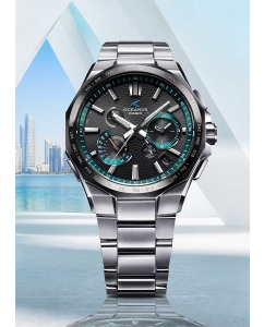 Купить Японские титановые наручные часы Casio Oceanus OCW-T6000A-1A с хронографом  в E-mobi