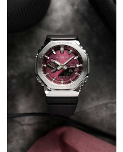 Купить Японские наручные часы Casio G-SHOCK GBM-2100A-4B с хронографом  в E-mobi