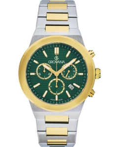 Купить Швейцарские наручные часы Grovana G2208.9144 с хронографом в E-mobi