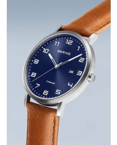 Купить Титановые наручные часы Bering ber-18640-567  в E-mobi