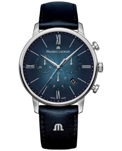 Купить Швейцарские наручные часы Maurice Lacroix EL1098-SS001-410-4 с хронографом в E-mobi