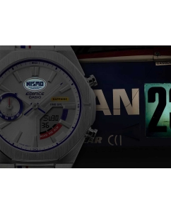 Купить Японские наручные часы Casio Edifice ECB-S10NIS-7A с хронографом  в E-mobi