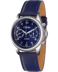 Купить Российские механические наручные часы Слава 1880256/300-4617 с хронографом в E-mobi