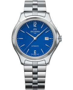 Купить Швейцарские механические наручные часы Silvana SB41ASS28S в E-mobi
