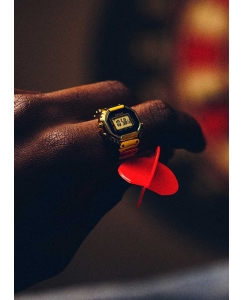 Купить Японские часы-кольцо Casio CRW-001G-9 с хронографом  в E-mobi