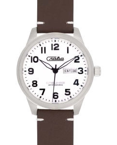 Купить Российские механические наручные часы Слава 1242912/300-8205  в E-mobi