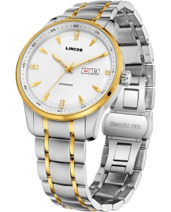Купить Российские механические наручные часы Lincor 1789MS4B1-LIN  в E-mobi