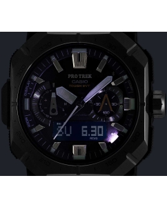 Купить Японские наручные часы Casio Pro Trek PRW-B1000-1 с хронографом  в E-mobi