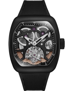 Купить Японские механические наручные часы ZEROO ZT009-01SBBB в E-mobi