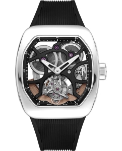 Купить Японские механические наручные часы ZEROO ZT009-01PSBB в E-mobi