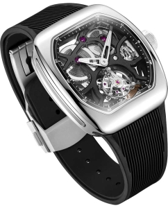 Купить Японские механические наручные часы ZEROO ZT009-01PSBB  в E-mobi