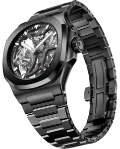 Купить Японские механические наручные часы ZEROO ZT007BBK  в E-mobi