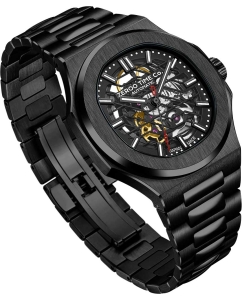 Купить Японские механические наручные часы ZEROO ZM003SBBK  в E-mobi