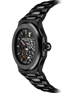 Купить Японские механические наручные часы ZEROO ZM003SBBK  в E-mobi