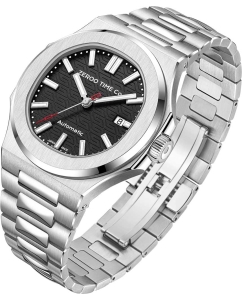 Купить Японские механические наручные часы ZEROO ZM003CSBK  в E-mobi