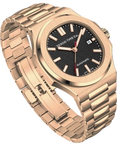 Купить Японские механические наручные часы ZEROO ZM003CRBK  в E-mobi