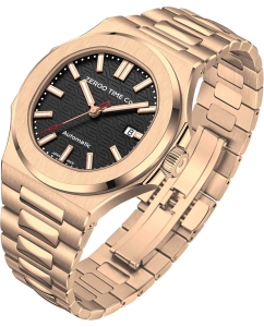 Купить Японские механические наручные часы ZEROO ZM003CRBK  в E-mobi