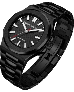 Купить Японские механические наручные часы ZEROO ZM003CBBK  в E-mobi